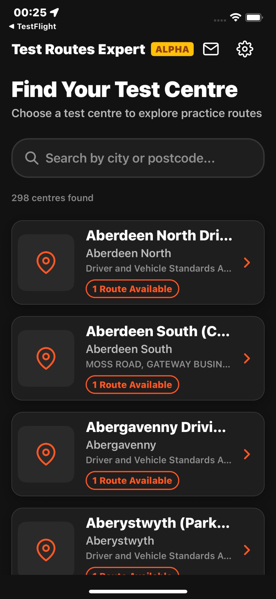 Track your mastery of every route at your local centre.