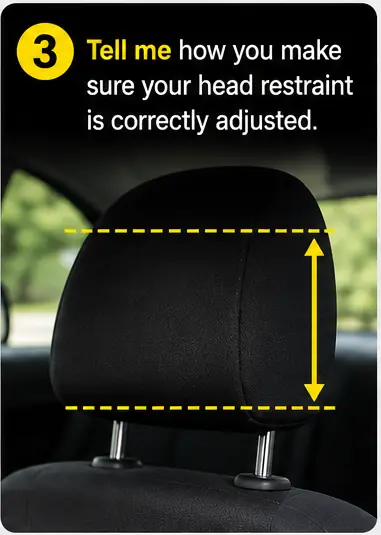 Vehicle safety reference image