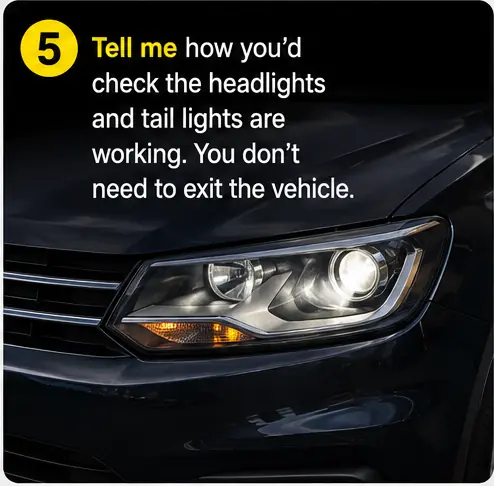 Vehicle safety reference image