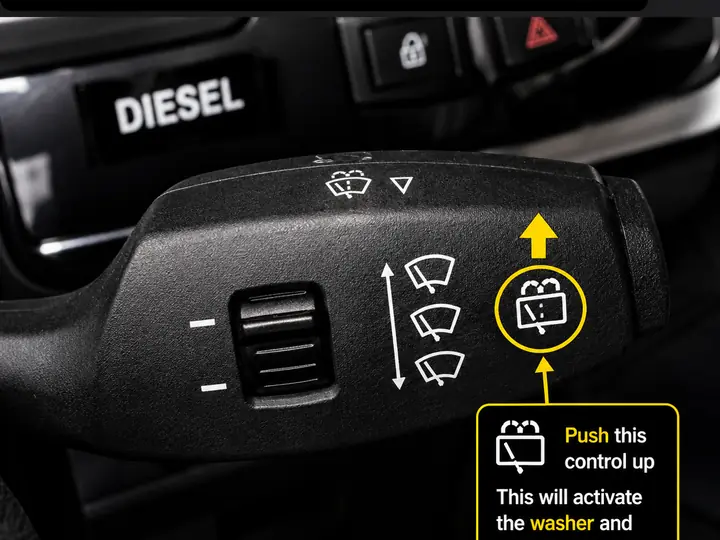 Show Me question car control reference image